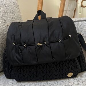 HAPP Chic Black Baby/Diaper Bag/Backpack